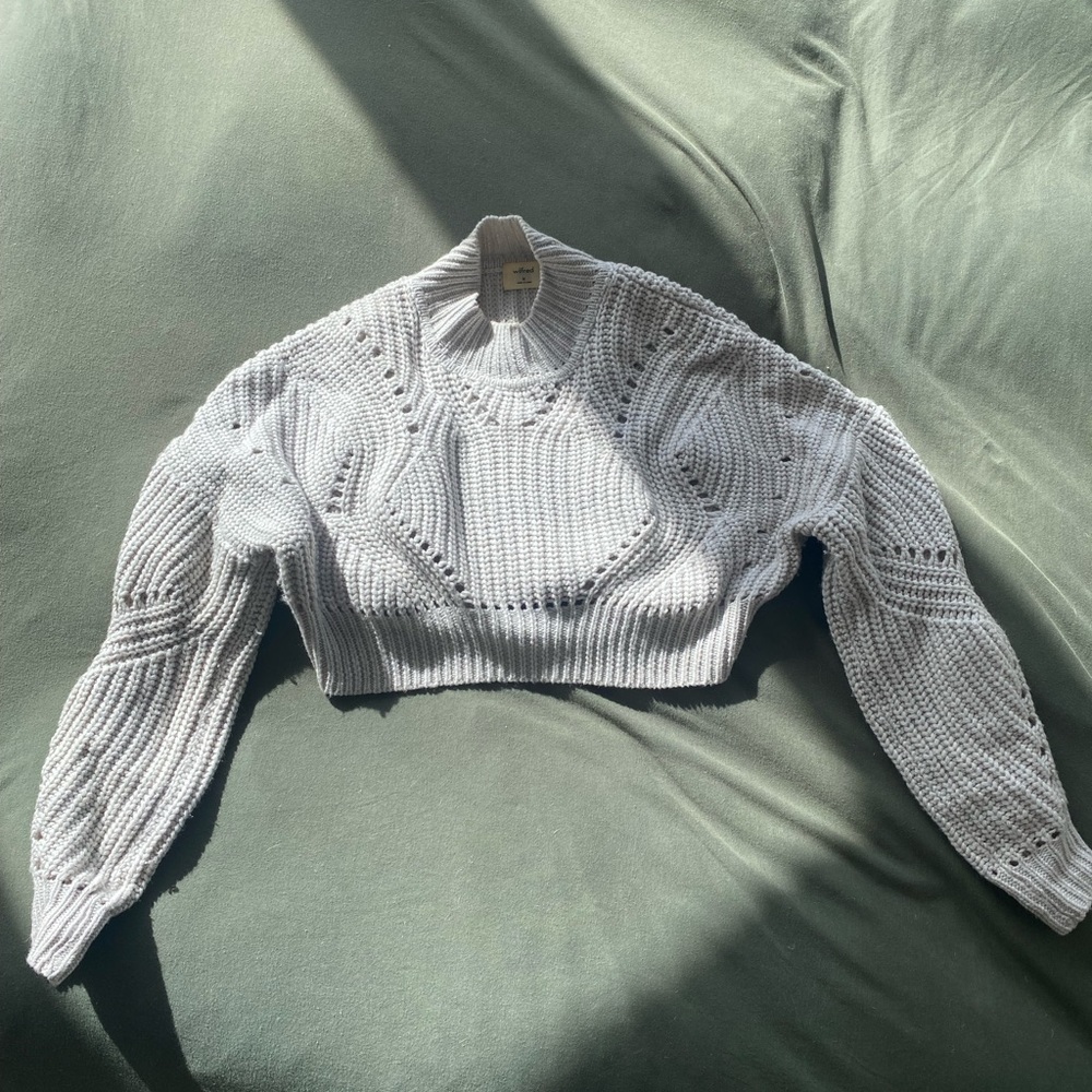 Aritzia cropped sweater
